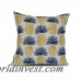 Bay Isle Home Costigan Pineapple Stripes Outdoor Throw Pillow BAYI4738